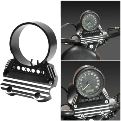 Side Speedometer Relocation Instrument Bracket For Harley Sportster XL883 1200 - Image 1 of 4