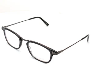 Masunaga GMS-801 #39 Rectangle Black Mens Eyeglasses 50mm - Picture 1 of 8