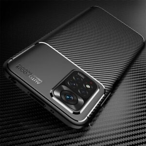 For Xiaomi Redmi Note 11 Pro 5G Case Carbon Gel Cover Ultra Slim Shockproof 