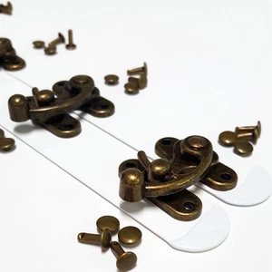 Juego de broche Steampunk Busk - 10" - suministros para hacer corsé - Imagen 1 de 5