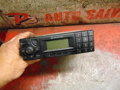 99 04 03 02 01 Mercedes Benz E430 OEM reproductor de cassette radio estéreo a2088201486 Foto 1 de 3