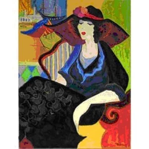 Patricia Govezensky "Marina Tel Aviv " Serigraph on Paper RJCDSS - Picture 1 of 1