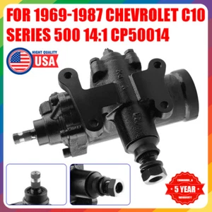 Power Steering Gear Box For 1969-1987 Chevy C10 Series 500 14:1 CP50014 SGB10TRK - Foto 1 di 8