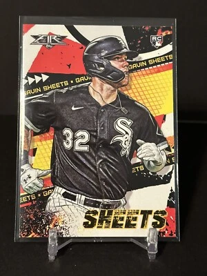 2022 Topps Fire #77 Gavin Sheets RC Chicago White Sox - Image 1 of 2