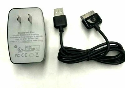 OEM Griffin Power Block Plus Wall Charger and Cable For Samsung Galaxy Tab 10.1 - Image 1 of 4