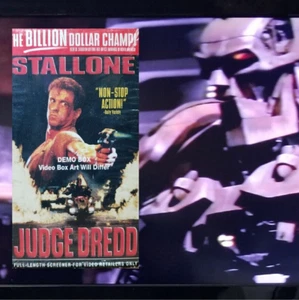 Judge Dredd (1995 VHS) Full Length Screener For Retail Stores - STALLONE  TESTED - Bild 1 von 16
