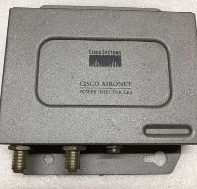 Cisco AIRONET coaxial Power Injector LR2 Power adapter AIR-PWRINJ-BLR2= - Image 1 of 4