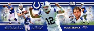 Andrew Luck Quarterback Indianapolis Colts Photoramic #1006 - Picture 1 of 5
