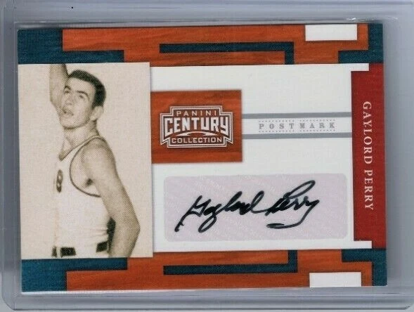 2010 Panini Century Gaylord Perry Postmark Auto #'ed 074/250 - Image 1 of 1