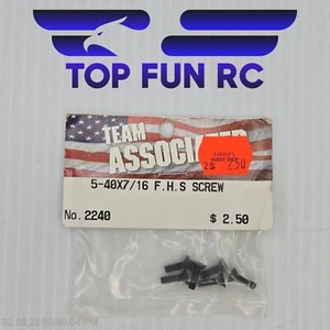 Team Associated 2240 5-40 X 7/16 F.H.S. Screw For RC10B4  - Picture 1 of 1