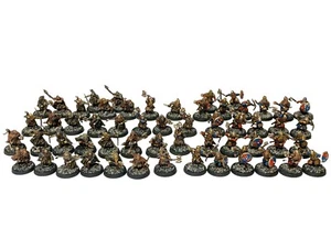 DWARVES OF KHAZAD-DUM ARMY 56 lord of the rings warhammer 28mm Painted Moria - Picture 1 of 13