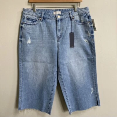 Pantalones de mezclilla cortos de pierna recta Habitual Hardy Siona talla 31 nuevos con etiquetas Foto 1 de 4