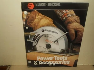 1987-88 Black & Decker Elektrowerkzeuge & Zubehör Katalog 225 Seiten - Bild 1 von 12