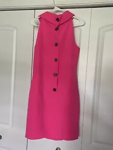 Sail to Sable Pink Button Back Shift Dress Size Small - NWT - Picture 1 of 5