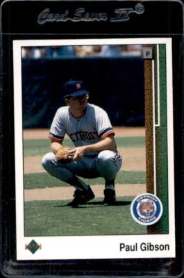 1989 Upper Deck #47 Paul Gibson Detroit Tigers - Nice Card! - Image 1 of 2