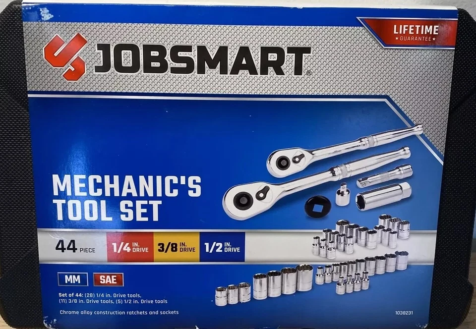 Jobsmart 1038231 44 piece Mechanic's Tool Set - Image 1 of 1