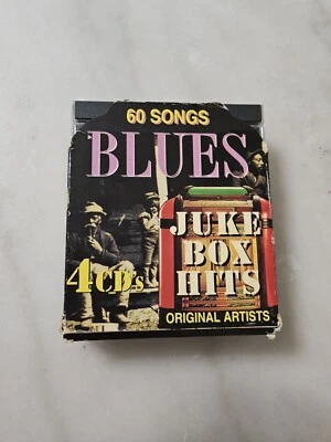 Blues Vol 1, 2, 3 &  4:  Jukebox Hits Original Artists [CD]  4 disc Foto 1 de 4