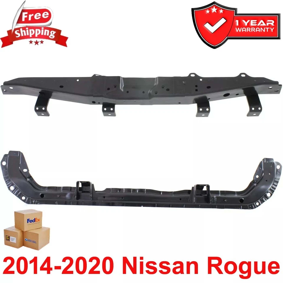Radiator Supports Core Upper For 2014-2020 Nissan Rogue Black Steel 2Pc - Image 1 of 4