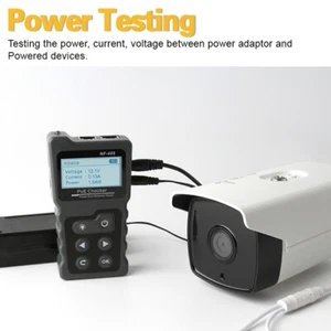 NF-488 Portable Digital Display Network Tester LAN Network Cable PoE - Picture 1 of 12