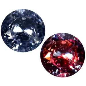 0.16 ct Marvelous Round (3 x 3 mm) Unheated / Untreated Change Alexandrite - Picture 1 of 3