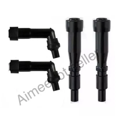 4X Tapa Bujía Honda CB750C/CB750F/CB750K/CB750L/CB900C/CB900F/CB1000C/CB1100 Foto 1 de 3