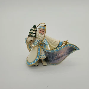 Ashton Drake and Thomas Kinkade Old World Frosty Christmas Eve Santa - Bild 1 von 7