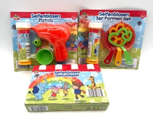 Seifenblasen Set Restposten Pistole Flüssigkeit Herzformen Neu - Bild 1 von 1