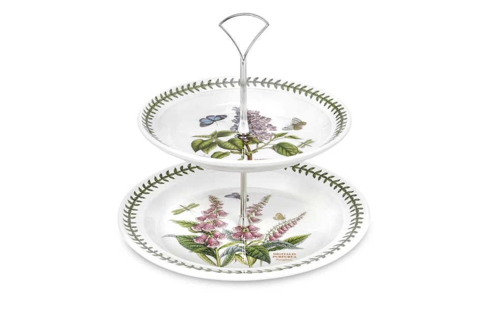 Portmeirion - Botanic Garden - 2 Tier Cake Stand - 226280N - Image 1 of 1