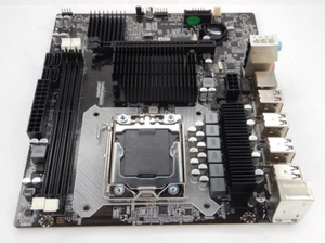 Desktop Motherboard X58 LGA 1366 Gaming 2xDDR3 DIMM SATA2.0 Slot - Picture 1 of 13