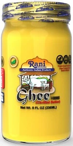 Rani Ghee Pure & Natural from Grass Fed Cows (Clarified Butter) 8oz (227g) - Picture 1 of 9
