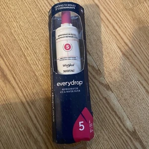 NEW EveryDrop Whirlpool Genuine OEM Refrigerator Ice & Water Filter 5 (EDR5RXD1) - Picture 1 of 4