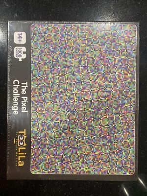 The Pixel Challenge Puzzle 1000 Piece Age 14+ TooLiLa - Image 1 of 4