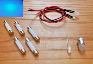 Marantz 510M front meters LED replacement lamps bulbs lights upgrade kit BLUE - Picture 1 of 5