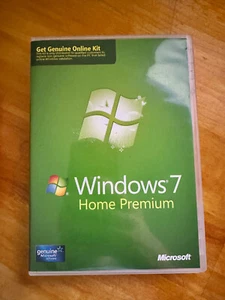 Windows 7 Home Premium DVD Discs No Key SP1 32-Bit 64-Bit - Picture 1 of 5