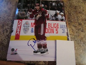 PETER MUELLER SIGNED 8x10 GLOSSY PHOTO TEAM USA PHOENIX COYOTES (C) - Picture 1 of 2