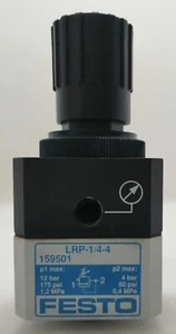 Festo 159501 Precision Pressure Regulator LRP-1/4-4 - Made in Germany - Imagen 1 de 6