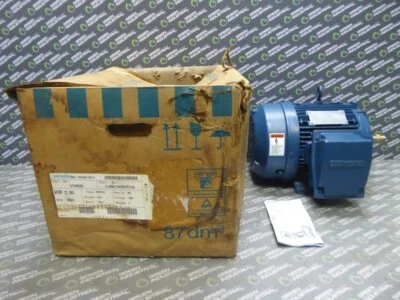 NEW 3 HP Siemens UTH2520 Motor 460V 3450 RPM 3 Phase 3.9A 1.0 SF 213 Frame - Image 1 of 4