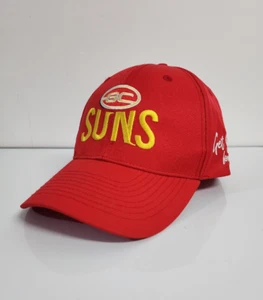 AFL - Gold Coast Suns Adults Adjustable AFLW Foundation Members 2020 Cap - New - Picture 1 of 7