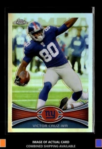 2012 Topps Chrome #216 Victor Cruz Refractors New York Giants - Picture 1 of 2