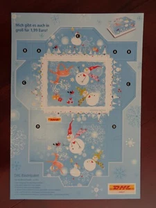 SCHACHTEL Geschenke-Box Faltkarton DHL BASTELPAKET - Bild 1 von 1