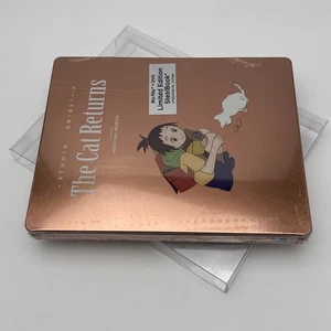 The Cat Returns Blu-Ray Shout Factory Studio Ghibli ☆ Ultra RARE STEELBOOK A++ ☆ - Picture 1 of 23