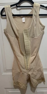 New Womens Tan Shapewear Compression Full Girdle Small - Picture 1 of 2