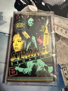 Strange Behavior 1981 Horror Cassette OST TerrorVision Black Tape Rare 80s - Picture 1 of 2