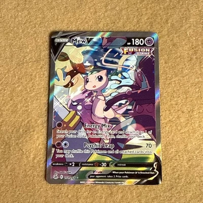 Mew V (Alternate Full Art) 251/264 Swsh08: Fusion Strike Holo - Image 1 of 2