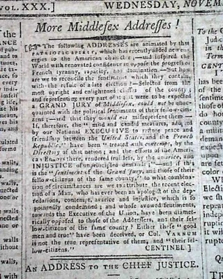 BATTLE OF THE NILE Lord Horatio Nelson defeats Napoleon Bonaparte 1798 Newspaper - Image 1 of 4