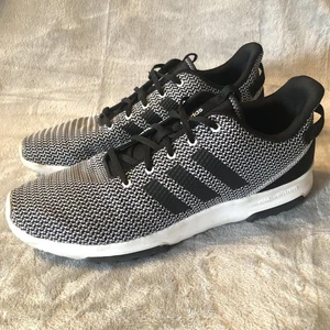 Adidas Neo Cloudfoam Shoes Mens Size 14 Knit Athletic Sneakers DA9305 - Picture 1 of 14