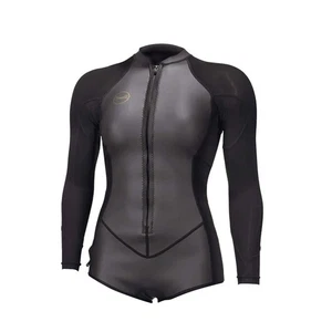 ONeill Neoprenanzug Damen Womens Bahia 2/1mm L/S Surf Neoprenanzüge, Glide Black/Blac... - Bild 1 von 2