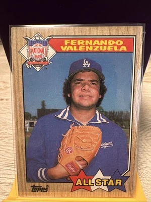 1987 Topps - All-Star Fernando Valenzuela #604 - Image 1 of 2