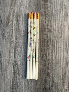 WWF Undertaker Ultimate Warrior Jake The Snake Roberts 4 Pencil Lot 1991 Titan - Picture 1 of 5