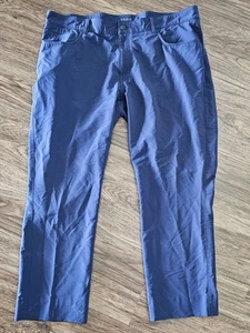 Peter Millar Bingham Performance Five-Pocket Pants Navy  Tag40/32 Act 40/26 - Picture 1 of 10